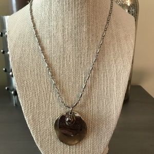 Chico's Jewelry - Chico’s Be Inspired Silver Gold Circles Necklace Chico's Jewelry - Chico’s Be Inspired Silver Gold Circles Necklace